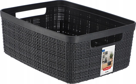 Curver Jute Καλάθι Αποθήκευσης Πλαστικό Γκρι 5lt