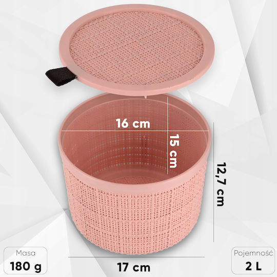 Curver Storage Basket Pink 2lt 1pcs