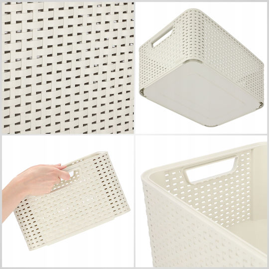 Curver Καλάθι Αποθήκευσης Rattan 18lt