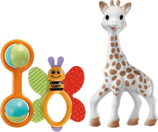 Sophie La Girafe Σετ Δώρου για Μωρά Sophie La Girafe Baby Born Set 3τμχ