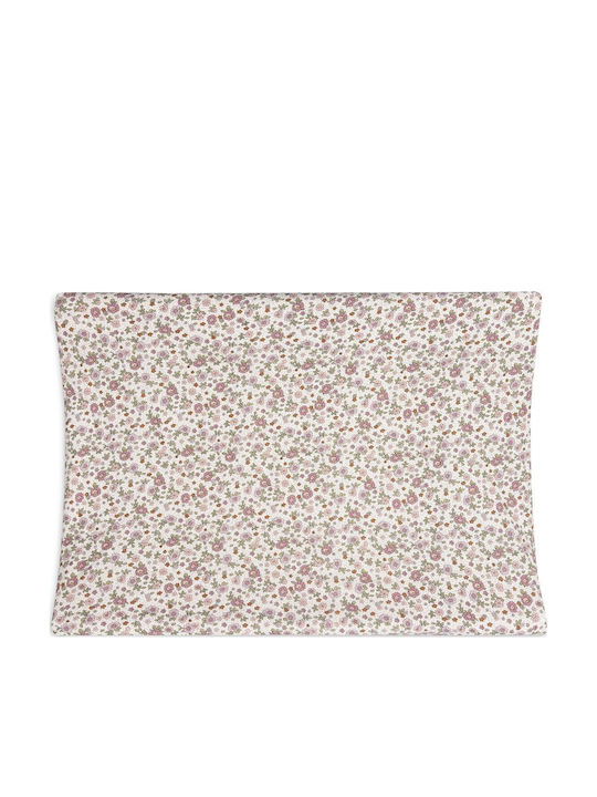 Jollein Changing Pad Cover Flowers made of Fabric Multicolour 50x70cm