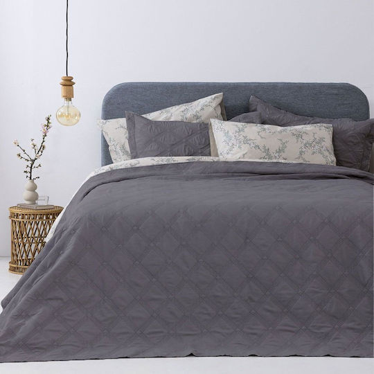 Palamaiki Tagesdecken Set Super-King Grau 220x240cm 3 Stück Palamaiki Tagesdecken Set Super-King Grau 220x240cm 3 Stück