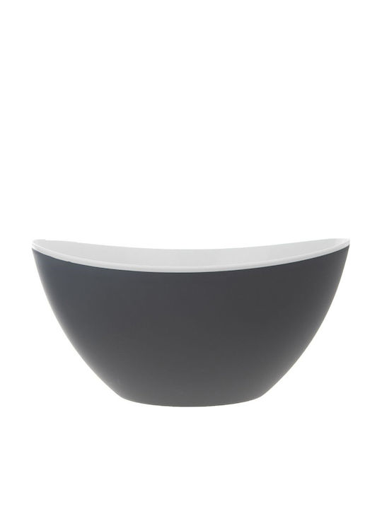 Gondol Bol Pentru Salate Din Plastic Gri 26x25x12.5cm