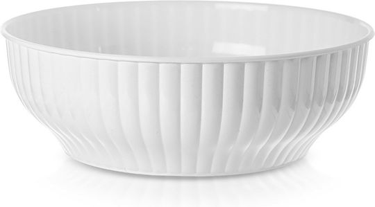 Veca White Salad Bowl 24x24x8cm Veca White Salad Bowl 24x24x8cm