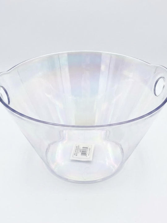 Dream House Salad Bowl Transparent 21x20.5x13cm
