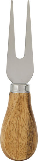Acacia Cutting Board/3 Cheese Knives Glass Φ30cm