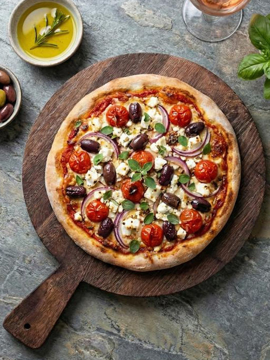 Espiel Serving Platter Pizza Wooden 49x35x1.6cm 2 Pieces
