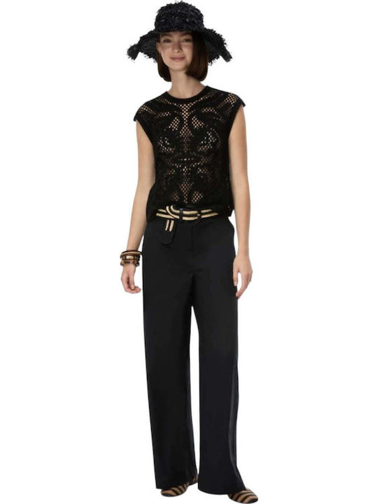 Damen Bluse Schwarz