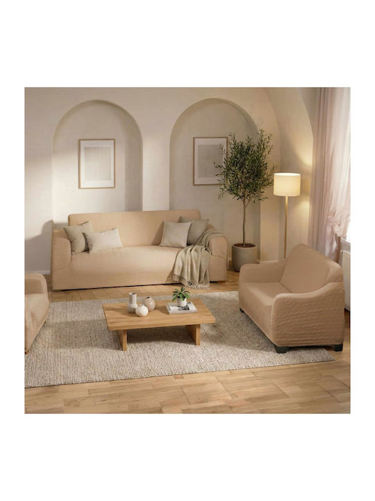 Linea Home Σετ Ελαστικά Καλύμματα Σαλονιού Γκρι
