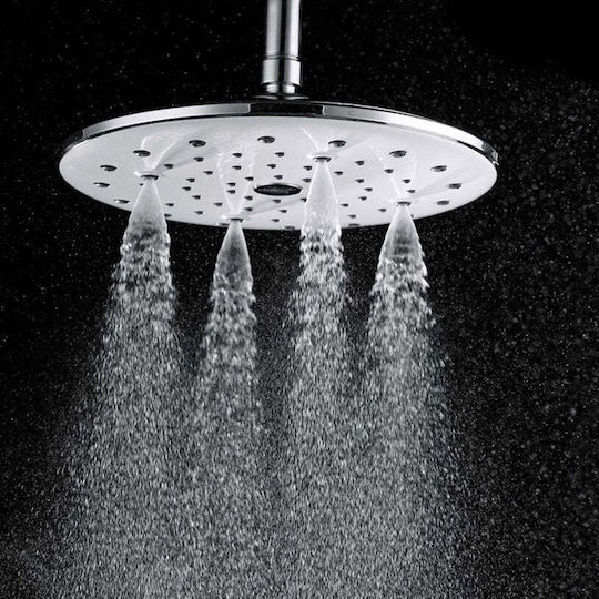 Κωδωνας Ντουζ Λευκο Inter Ceramic 2316w