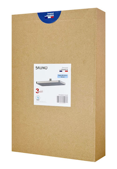 Bruno Rectangular Showerhead 22x22cm