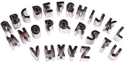 Luigi Ferrero Inox Cookie Cutter 26pcs FR-1827