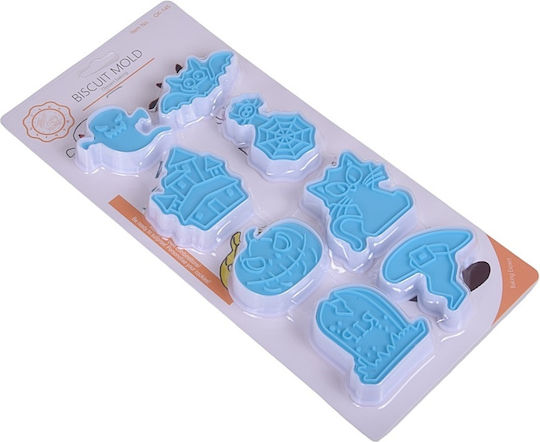 Halloween Stamp Cookie Cutters 8pcs
