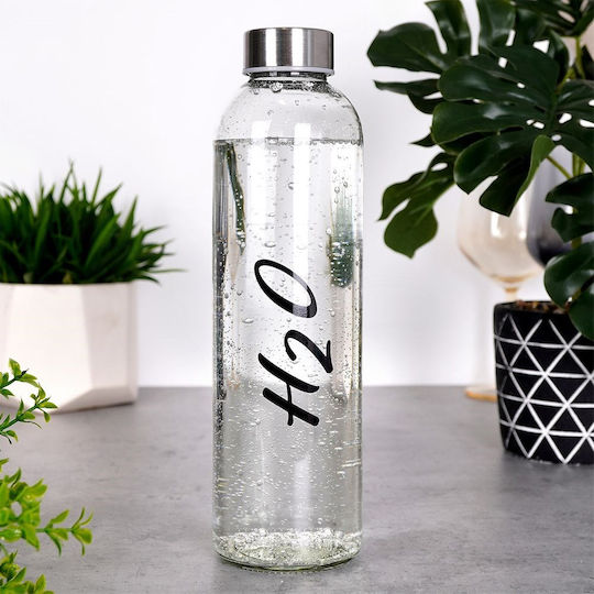 Excellent Houseware Bottiglia Grătare comerciale Sticlă con tappo a vite Gri 750ml