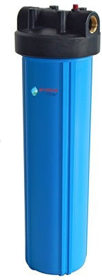 Proteas Filter Water Filtration System Double Central Supply / Under Sink Micron 1'' EW-023-0105