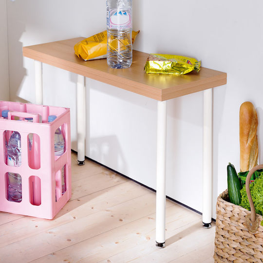 Element-System Es Aluminum Furniture Leg Suitable for Table / Coffee Table 3x3x25cm Black