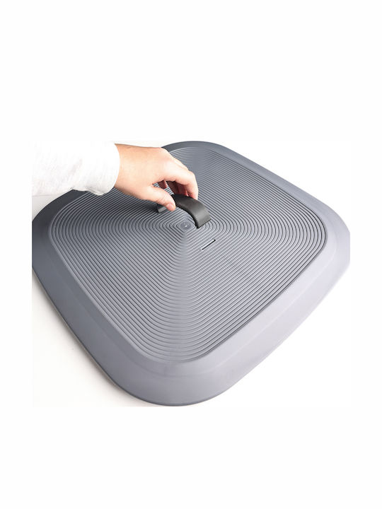 SteweHome Set Coșuri de Rufe Textile Pliabile 90l Gri