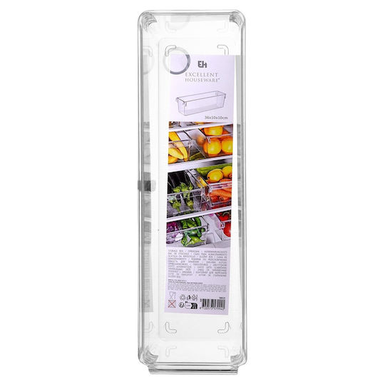 Excellent Houseware Fridge Organisation Basket General Use 36x10.5x10cm