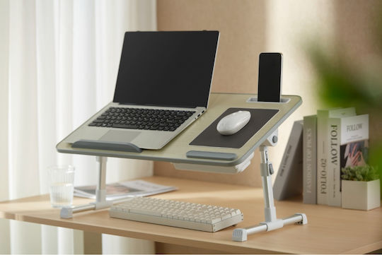 Brateck Stand for Laptop with 1 Fan White
