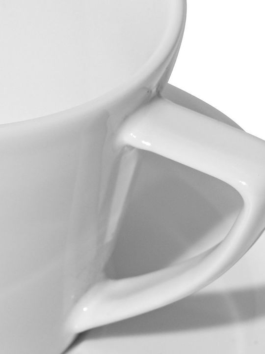 Estia Kyra Set Coffee Cups Porcelain Brown 220ml 6pcs