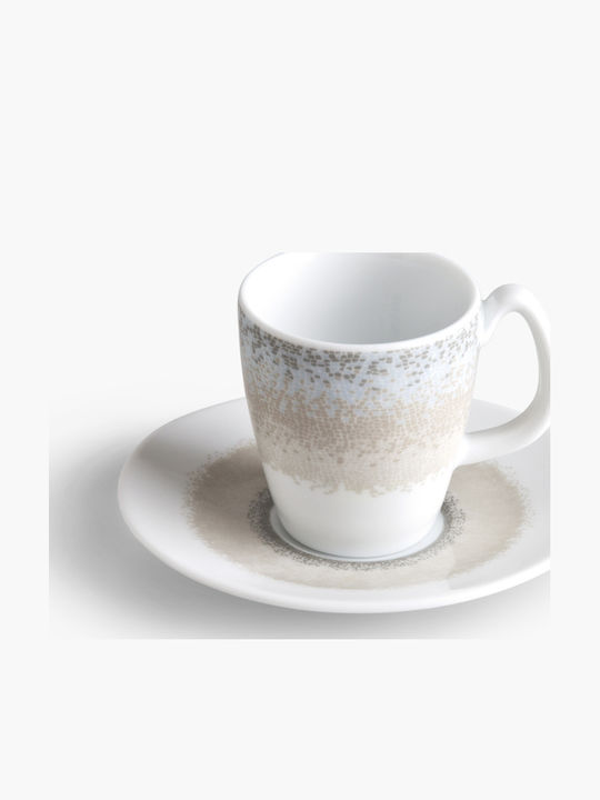Ionia Ceașcă Cafea din Porțelan Maro 82ml