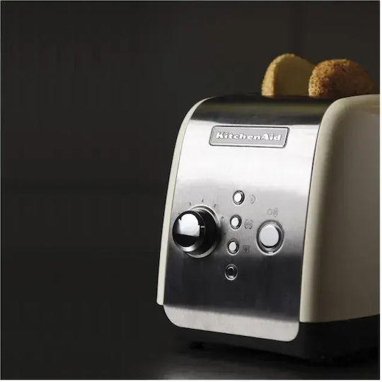 Kitchenaid 5KMT221BAC Φρυγανιέρα 2 Θέσεων 1100W Μπεζ