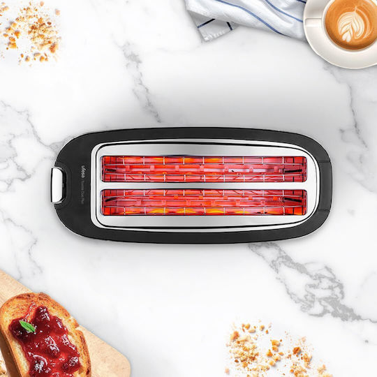 Ufesa Prăjitoare De Pâine 2 Sloturi 1400W Inox