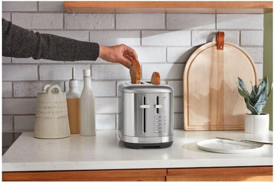 Kitchenaid Toaster 2 Slots 1100W Inox
