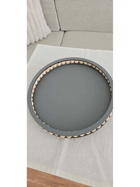 SteweHome Decorative Tray Wooden 12x25cm