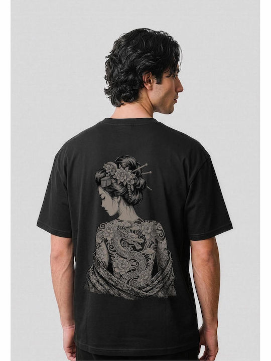 Sacred Skin Oversize T-shirt Черен Sacred Skin Oversize T-shirt Черен