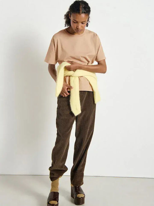 American Vintage Fizvalley T-shirt Taupe