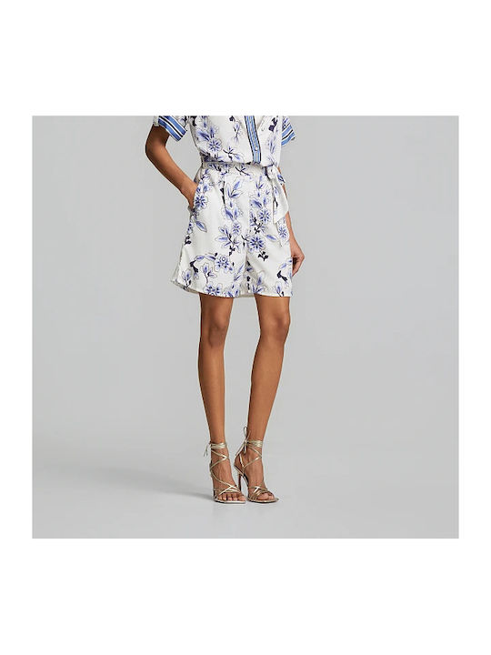 Damen-Set mit Blauen Shorts