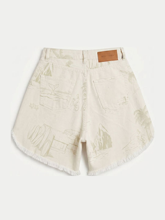 Women's Jean Bermuda White