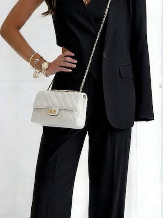 Woman's Fashion Women's Black Set with Trousers P-377