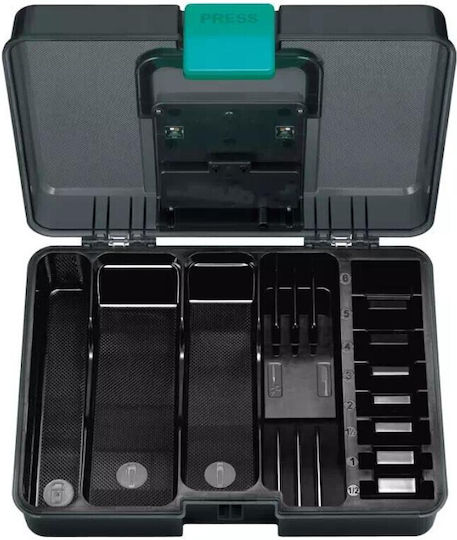 VGR V-840 UV & Ion Sterilizer Box Professional Tool Sterilization Box Barber LED Display 2500mAh Battery & Organizer