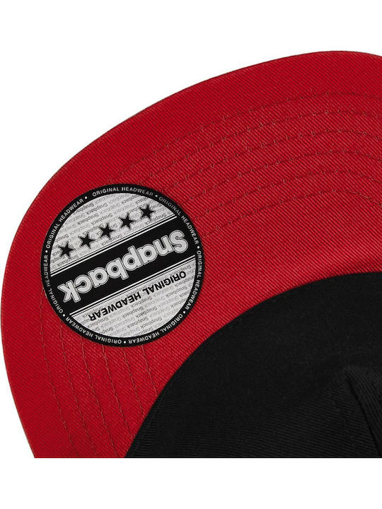 Brawl Stars Colt Flat Snapback Cap Black Red 100% Cotton Unisex One Size