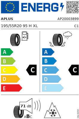 Aplus As909 195/55R20 95HH XL Autoreifen 4 Jahreszeiten