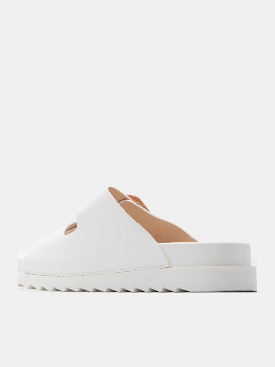 Damen Flatforms Weiße