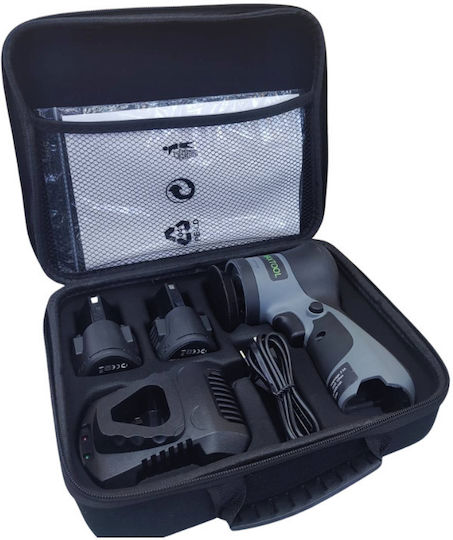 Maxtool 6175 Ексцентриков Полиращ Уред 2x2.5Ah със Скорост 2000-5000rpm и Регулиране на Оборотите