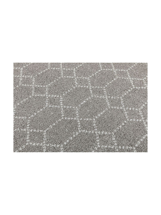 Nikotex Carpets Αντιολισθητικό Χαλί Σαλονιού Belmont Γκρι-άσπρο 133x190