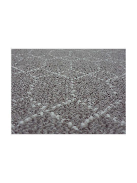 Nikotex Carpets Αντιολισθητικό Χαλί Σαλονιού Belmont Γκρι-άσπρο 133x190