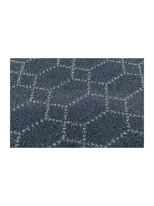 Nikotex Carpets Неслизащо Пътека Кухня Belmont Синьо-екрю 80x200