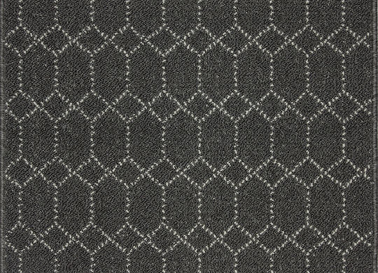 Nikotex Carpets Non-Slip Kitchen Runner Mat Belmont Grey-Sugar 80x200