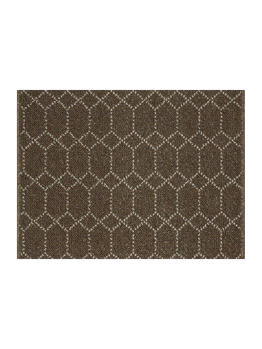 Nikotex Carpets Αντιολισθητικό Πατάκι Διάδρομος Κουζίνας Belmont Καστανό-ζαχαρί 67x200