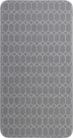 Nikotex Carpets Αντιολισθητικό Πατάκι Διάδρομος Κουζίνας Belmont Γκρι-άσπρο 80x150 Nikotex Carpets Αντιολισθητικό Πατάκι Διάδρομος Κουζίνας Belmont Γκρι-άσπρο 80x150