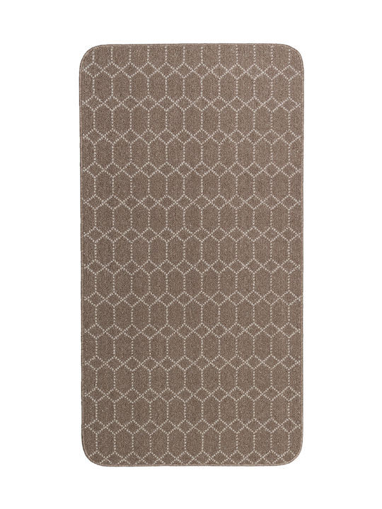 Nikotex Carpets Неслизащо Пътека Кухня Belmont Мока-Захарен 80x150