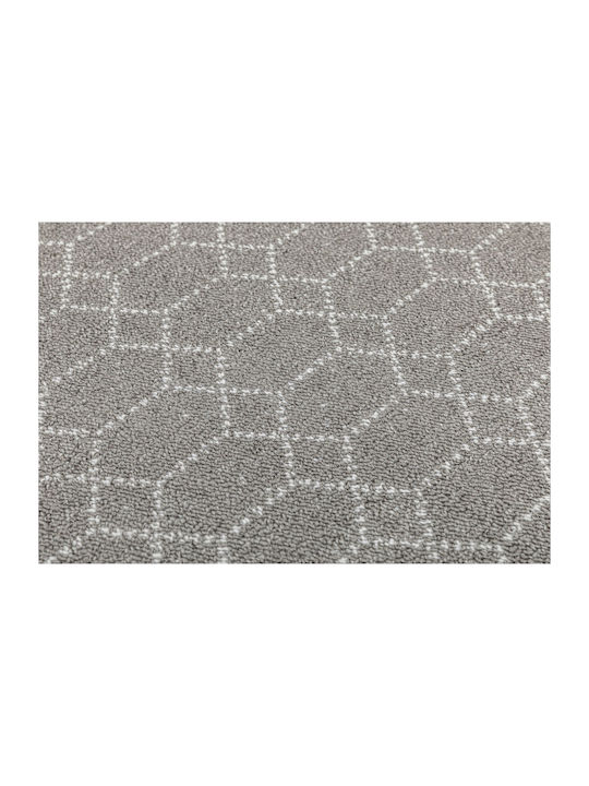 Nikotex Carpets Covoraș Antiderapant Coridor Bucătărie Belmont Gri-alb 80x150