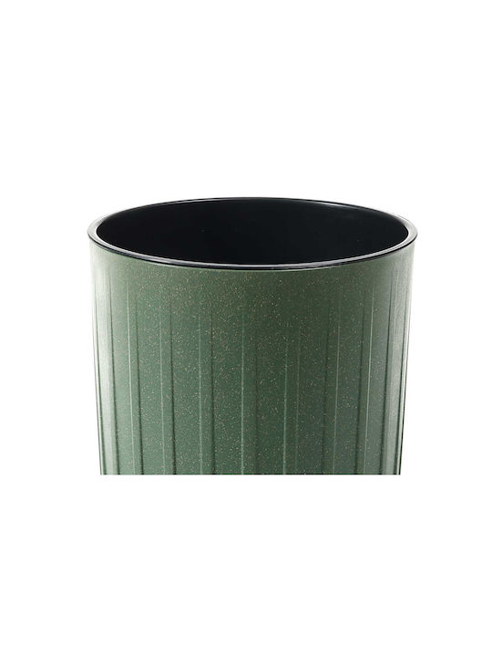 HowHomely Decorative Wooden Green Vase