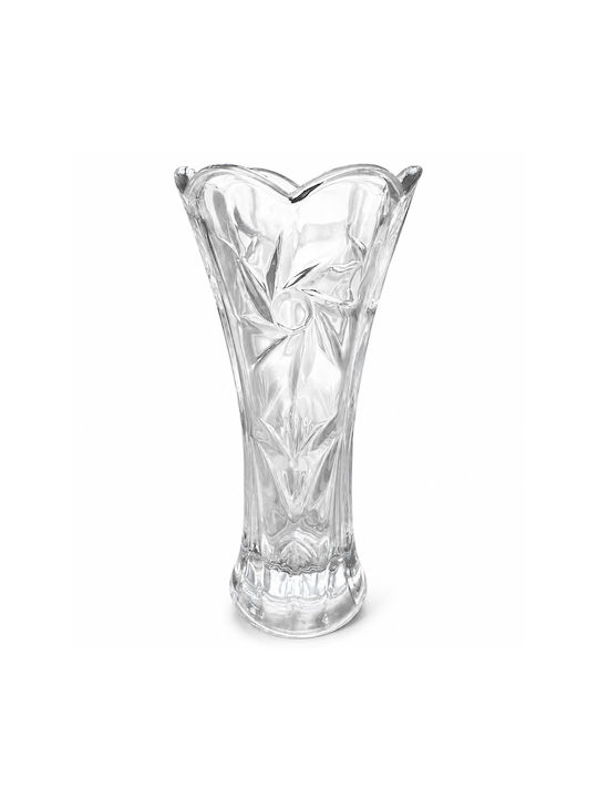 Dekorative Glasvase Transparent