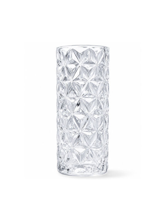 Dekorative Glasvase Transparent